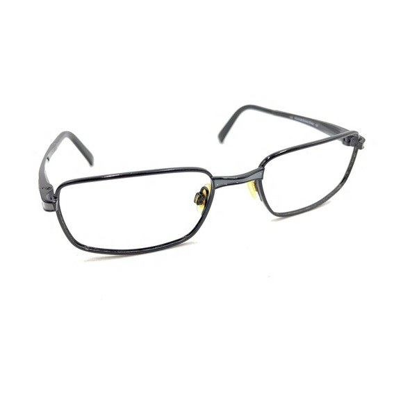 Oakley Rotor 4.0 Polished Black Grey Metal Eyeglasses Frames 52-18 135 Men Women - Picture 1 of 12